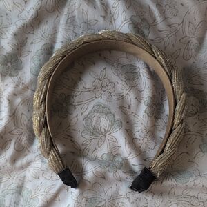 Gold Braided Sparkle Headband - Unbranded Women's Accessory